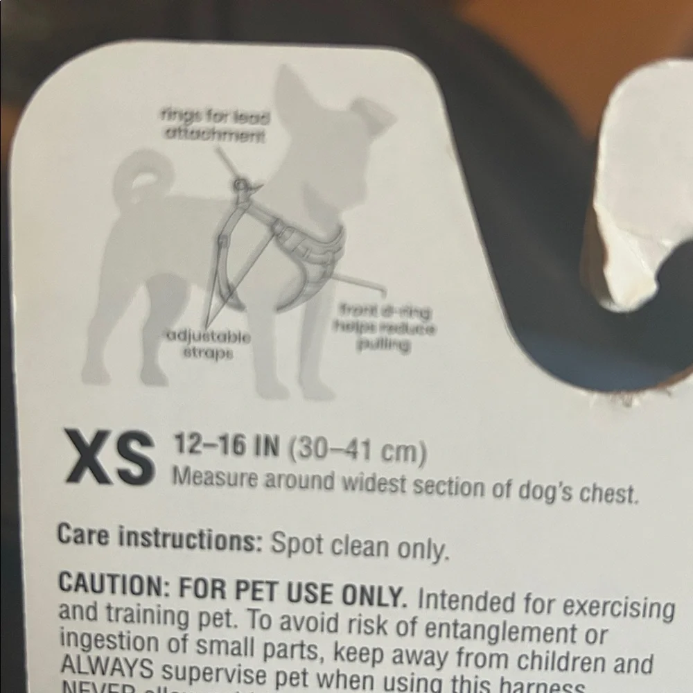 NWT YOULY padded dog harness XS